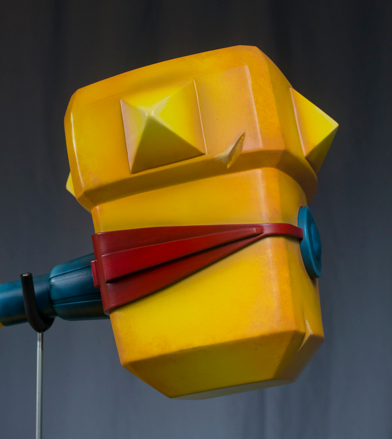 Illustration for article titled Bastion's Hammer, Made Real